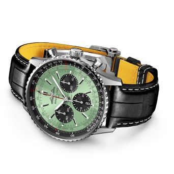 Men's watch / unisex BREITLING, Navitimer B01 Chronograph / 43mm, SKU: AB0138241L1P1 | timeolution.com