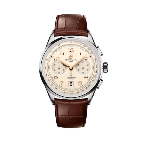 Men's watch / unisex BREITLING, Premier B01 Chronograph / 42mm, SKU: AB0145211G1P2 | timeolution.com