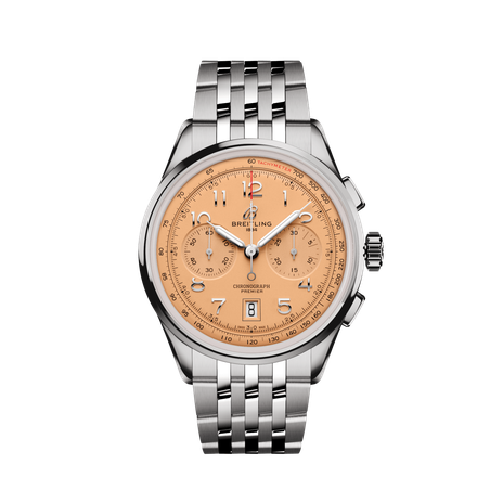 Men's watch / unisex  BREITLING, Premier B01 Chronograph / 42mm, SKU: AB0145331K1A1 | timeolution.com