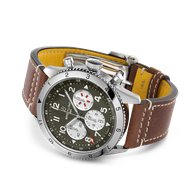 Men's watch / unisex  BREITLING, Super AVI B04 Chronograph GMT Curtiss Warhawk / 46mm, SKU: AB04452A1L1X1 | timeolution.com