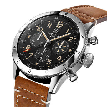 Men's watch / unisex  BREITLING, Super AVI B04 Chronograph GMT P-51 Mustang / 46mm, SKU: AB04453A1B1X1 | timeolution.com