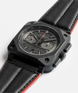 Men's watch / unisex  BELL & ROSS, BR 03-94 Blacktrack / 42mm, SKU: BR0394-BTR-CE/SCA | timeolution.com