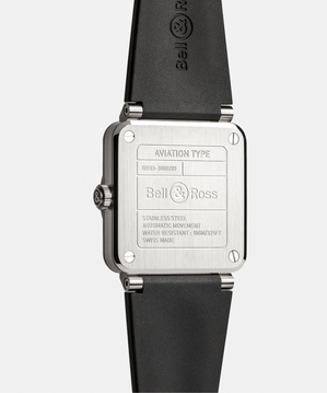 Men's watch / unisex  BELL & ROSS, BR 03 Black Steel / 41mm, SKU: BR03A-BL-ST/SRB | timeolution.com