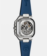 Men's watch / unisex  BELL & ROSS, BR 05 Chrono Blue Steel / 42mm, SKU: BR05C-BLU-ST/SRB | timeolution.com