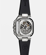 Men's watch / unisex  BELL & ROSS, BR 05 Chrono Grey Steel & Gold / 42mm, SKU: BR05C-RTH-STPG/SRB | timeolution.com