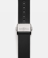 Men's watch / unisex  BELL & ROSS, BR 05 Chrono Grey Steel & Gold / 42mm, SKU: BR05C-RTH-STPG/SRB | timeolution.com