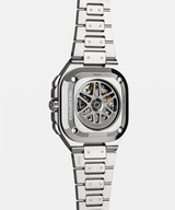 Men's watch / unisex  BELL & ROSS, BR 05 Chrono Grey Steel & Gold / 42mm, SKU: BR05C-RTH-STPG/SSG | timeolution.com