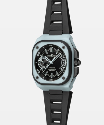 Men's watch / unisex  BELL & ROSS, BR-X5 Blue Lum Limited Edition / 41mm, SKU: BRX5R-BLUM-TC/SRB | timeolution.com