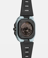 Men's watch / unisex  BELL & ROSS, BR-X5 Blue Lum Limited Edition / 41mm, SKU: BRX5R-BLUM-TC/SRB | timeolution.com