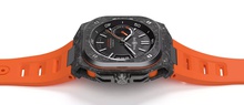 Men's watch / unisex  BELL & ROSS, BR-X5 Carbon Orange / 41mm, SKU: BRX5R-BO-TC/SRB | timeolution.com