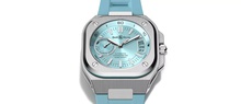 Men's watch / unisex  BELL & ROSS, BR-X5 Ice Blue Steel / 41mm, SKU: BRX5R-IB-ST/SRB | timeolution.com