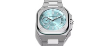 Men's watch / unisex  BELL & ROSS, BR-X5 Ice Blue Stee / 41mm, SKU: BRX5R-IB-ST/SST | timeolution.com