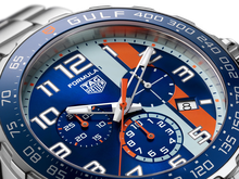 Men's watch / unisex  TAG HEUER, Formula 1 Gulf Quartz Chronograph / 43mm, SKU: CAZ101AT.BA0842 | timeolution.com