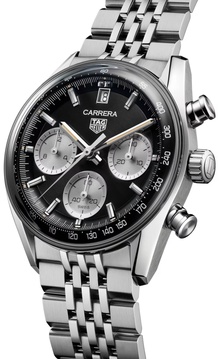 Men's watch / unisex TAG HEUER, Carrera Chronograph / 39mm, SKU: CBS2210.BA0048 | timeolution.com