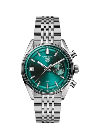 Men's watch / unisex TAG HEUER, Carrera Chronograph / 39mm, SKU: CBS2211.BA0048 | timeolution.com