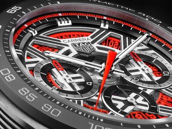 Men's watch / unisex TAG HEUER, Carrera Chronograph Extreme Sport / 44mm, SKU: CBU2082.FT6275 | timeolution.com