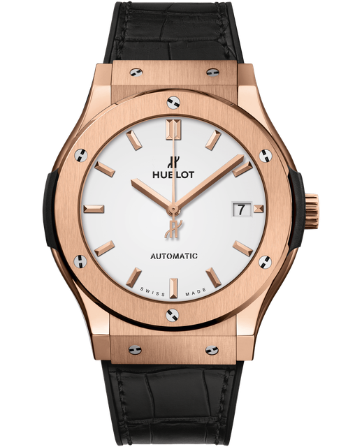 Men's watch / unisex HUBLOT, Classic Fusion King Gold Opalin / 45mm, SKU: 511.OX.2611.LR | timeolution.com