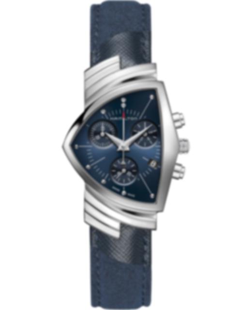 Men's watch / unisex  HAMILTON, Ventura Chrono Quartz / 32,3mm x 50,3mm, SKU: H24432941 | timeolution.com