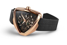 Men's watch / unisex  HAMILTON, Ventura Elvis80 Skeleton Auto / 42,5mm x 44,6mm, SKU: H24525332 | timeolution.com