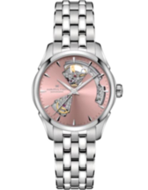 Ladies' watch  HAMILTON, Jazzmaster Open Heart Lady Auto / 36mm, SKU: H32215170 | timeolution.com