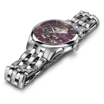 Ladies' watch  HAMILTON, Jazzmaster Skeleton Lady Auto / 36mm, SKU: H32265101 | timeolution.com