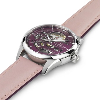 Ladies' watch  HAMILTON, Jazzmaster Skeleton Lady Auto / 36mm, SKU: H32265801 | timeolution.com