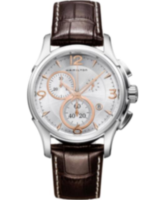 Men's watch / unisex  HAMILTON, Jazzmaster Chrono Quartz / 42mm, SKU: H32612555 | timeolution.com