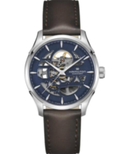 Men's watch / unisex  HAMILTON, Jazzmaster Skeleton Auto / 40mm, SKU: H42535541 | timeolution.com