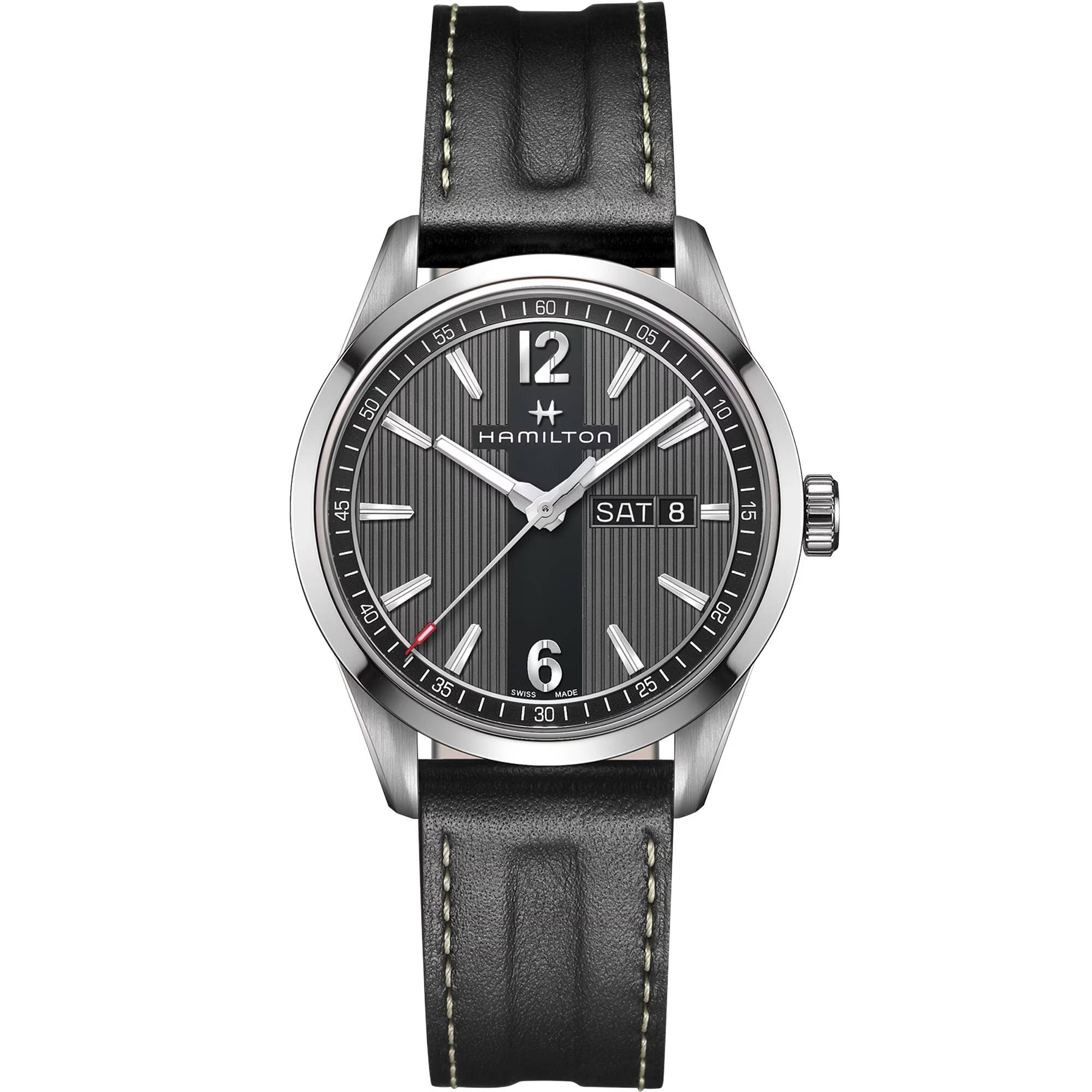 Men's watch / unisex  HAMILTON, Broadway Day Date Quartz / 40mm, SKU: H43311735 | timeolution.com