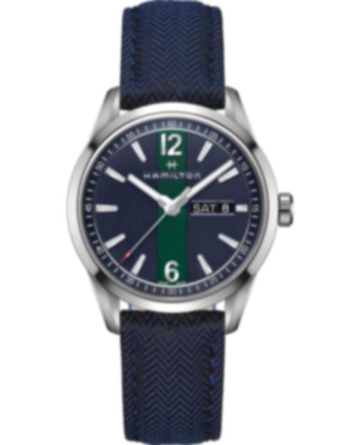 Men's watch / unisex  HAMILTON, Broadway Day Date Quartz / 40mm, SKU: H43311941 | timeolution.com