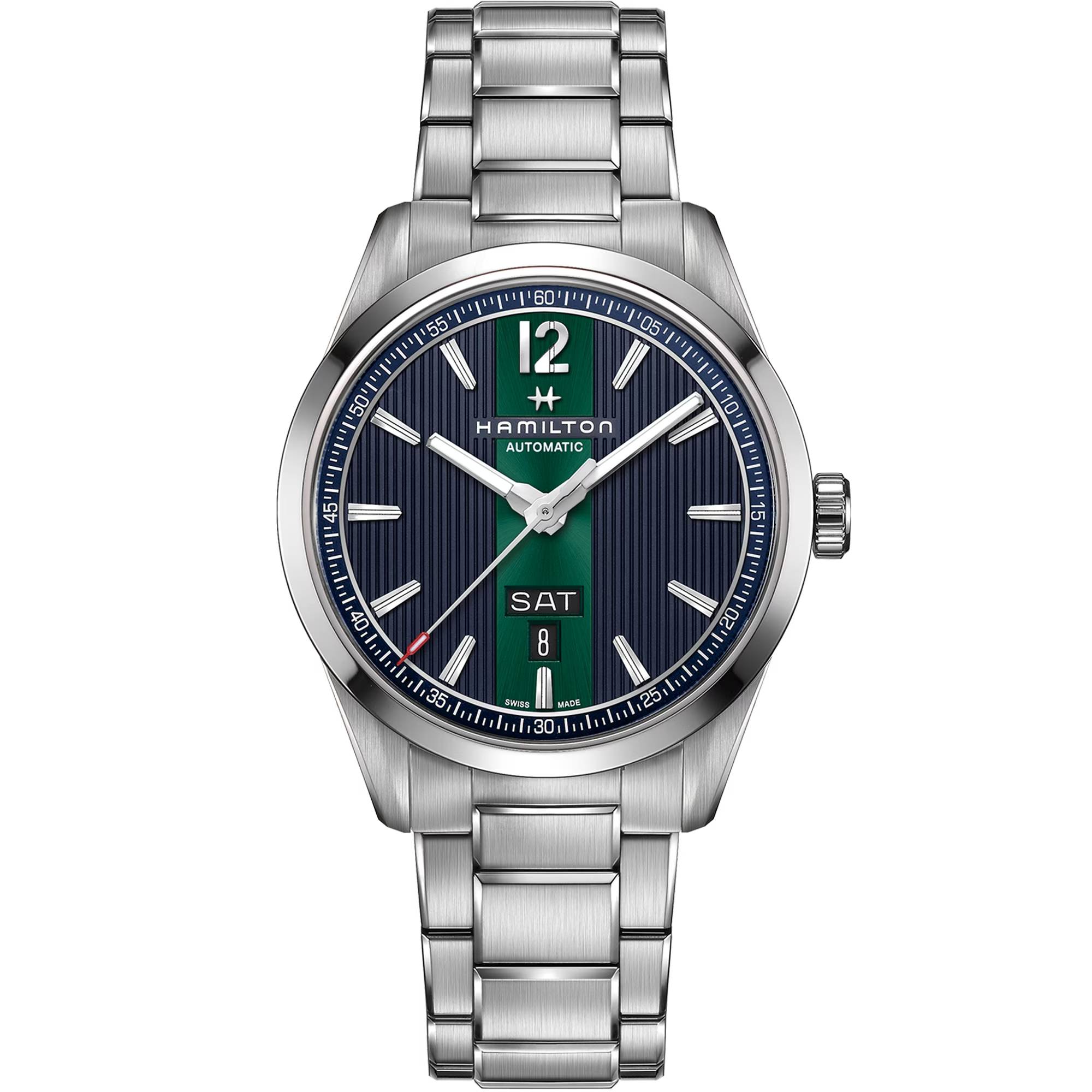 Men's watch / unisex  HAMILTON, Broadway Day Date Auto / 42mm, SKU: H43515141 | timeolution.com