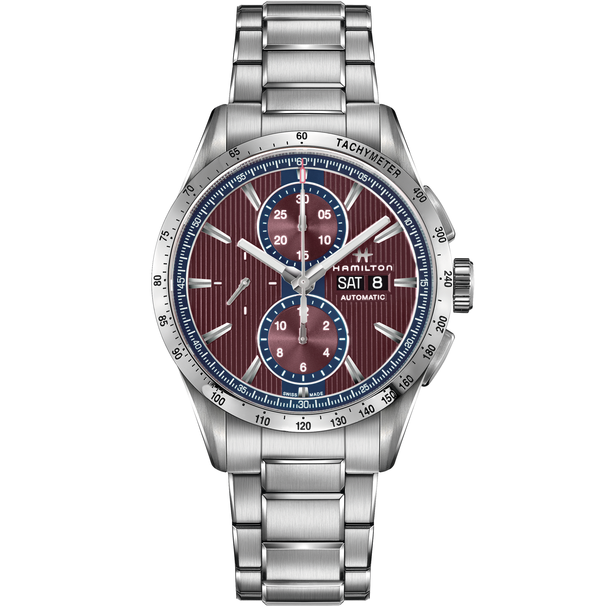 Men's watch / unisex  HAMILTON, Broadway Auto Chrono / 43mm, SKU: H43516171 | timeolution.com