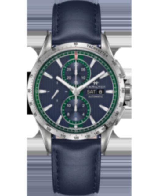 Men's watch / unisex  HAMILTON, Broadway Day Date Auto Chrono / 43mm, SKU: H43516641 | timeolution.com