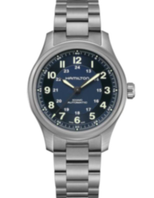 Men's watch / unisex  HAMILTON, Khaki Field Titanium Auto / 42mm, SKU: H70545140 | timeolution.com