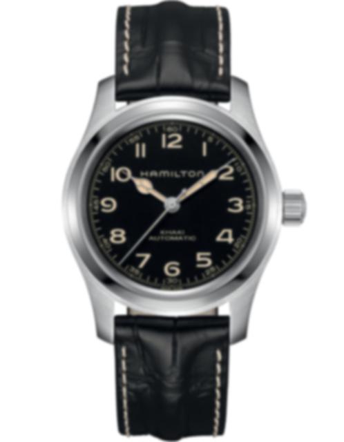 Men's watch / unisex HAMILTON, Khaki Field Murph Auto Bracelet Bundle / 42mm, SKU: H70605732 | timeolution.com