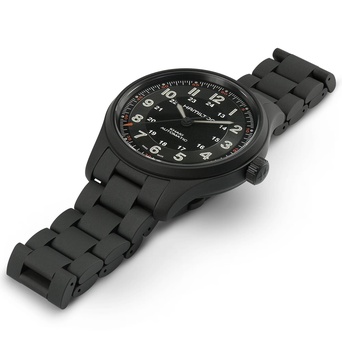 Men's watch / unisex  HAMILTON, Khaki Field Titanium Auto / 42mm, SKU: H70665130 | timeolution.com