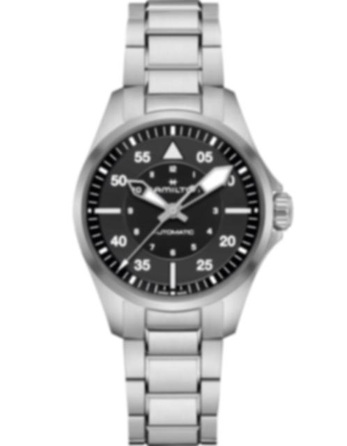 Men's watch / unisex  HAMILTON, Khaki Aviation Pilot Auto / 36mm, SKU: H76215130 | timeolution.com