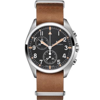 Men's watch / unisex  HAMILTON, Khaki Aviation Pilot Pioneer Chrono Quartz / 41mm, SKU: H76522531 | timeolution.com