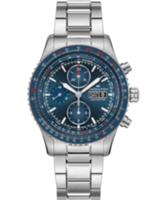 Men's watch / unisex  HAMILTON, Khaki Aviation Converter Auto Chrono / 44mm, SKU: H76746140 | timeolution.com