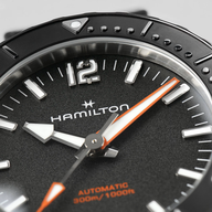 Men's watch / unisex  HAMILTON, Khaki Navy Frogman Auto / 41mm, SKU: H77455330 | timeolution.com