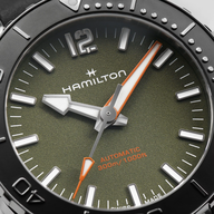 Men's watch / unisex  HAMILTON, Khaki Navy Frogman Auto / 41mm, SKU: H77455360 | timeolution.com