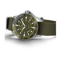 Men's watch / unisex  HAMILTON, Khaki Navy Scuba Quartz / 37mm, SKU: H82241961 | timeolution.com