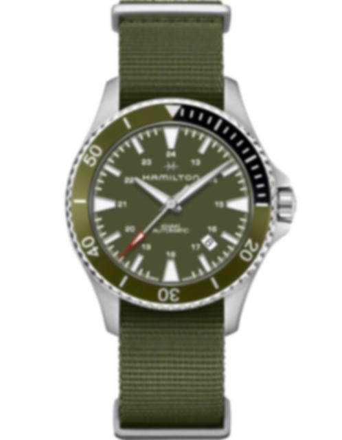 Men's watch / unisex  HAMILTON, Khaki Navy Scuba Auto / 40mm, SKU: H82375961 | timeolution.com