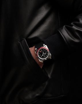 Men's watch / unisex BELL & ROSS, BR 03-93 GMT / 42mm, SKU: BR0393-BL-ST/SCA | timeolution.com