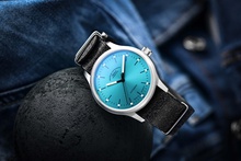 Men's watch / unisex  MÜHLE-GLASHÜTTE, Panova Turquoise / 40mm, SKU: M1-40-79-NB-L-III | timeolution.com