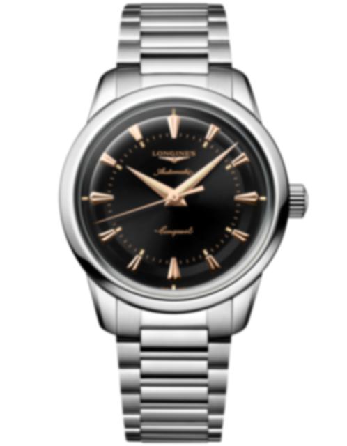 Men's watch / unisex LONGINES, Conquest Heritage / 38mm, SKU: L1.649.4.52.6 | timeolution.com