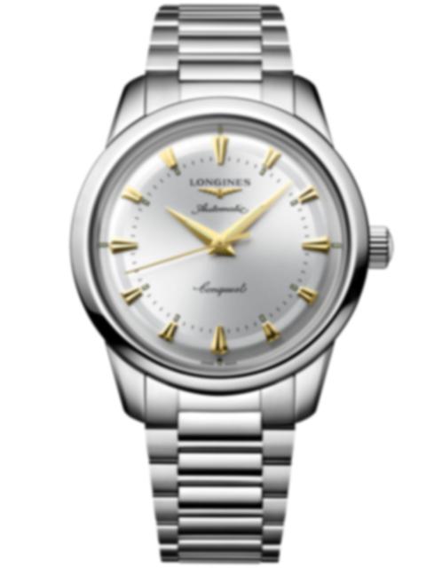 Men's watch / unisex LONGINES, Conquest Heritage / 40mm, SKU: L1.650.4.72.6 | timeolution.com
