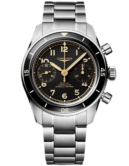 Men's watch / unisex LONGINES, Spirit Pilot Flyback / 39.50mm, SKU: L3.721.4.53.6 | timeolution.com