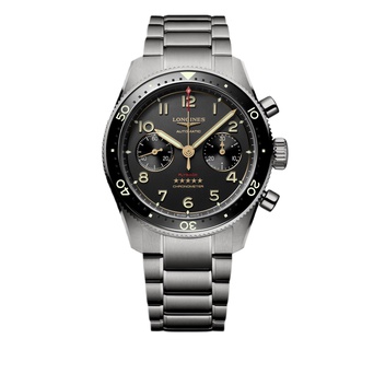 Men's watch / unisex  LONGINES, Spirit Flyback Titanium / 42mm, SKU: L3.821.1.53.6 | timeolution.com