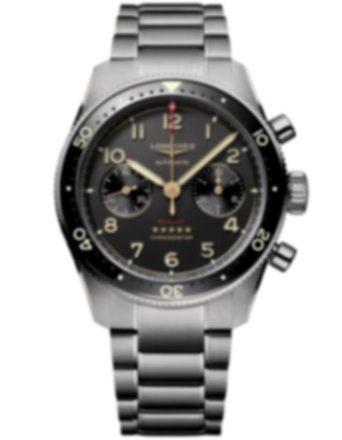 Men's watch / unisex  LONGINES, Spirit Flyback Titanium / 42mm, SKU: L3.821.1.53.6 | timeolution.com